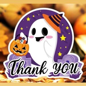 40 Thank You Stickers!